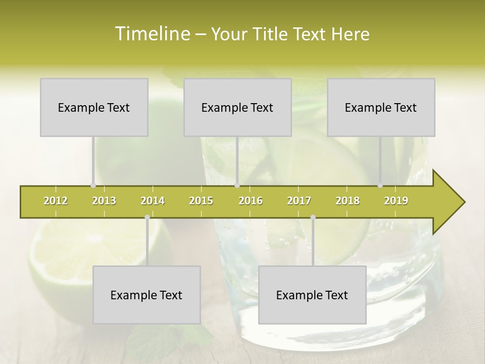 Green Soda Freshness PowerPoint Template