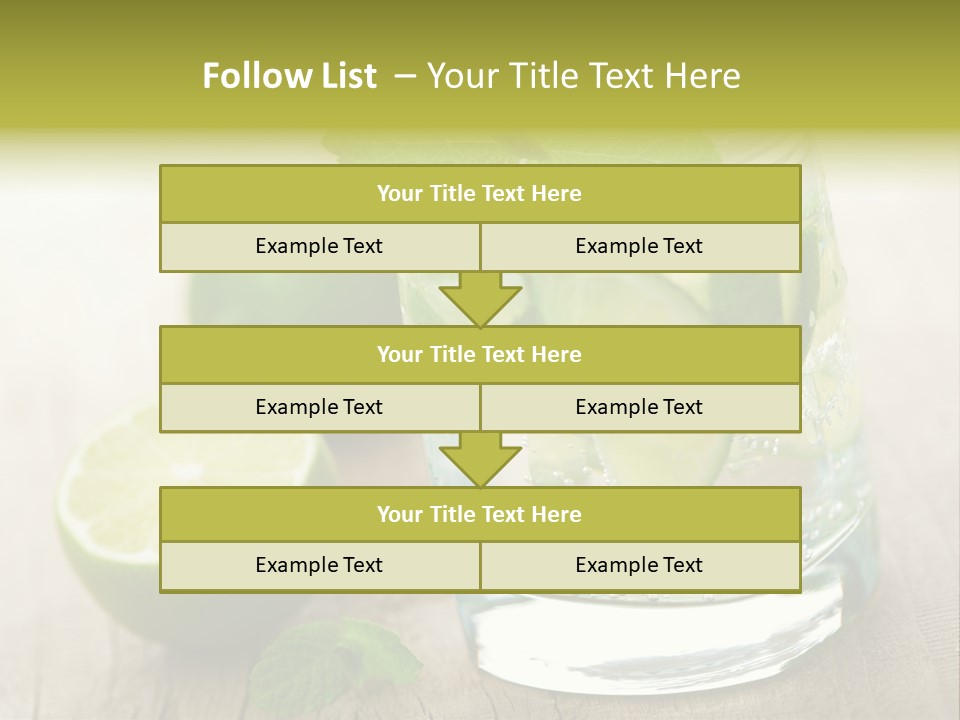 Green Soda Freshness PowerPoint Template
