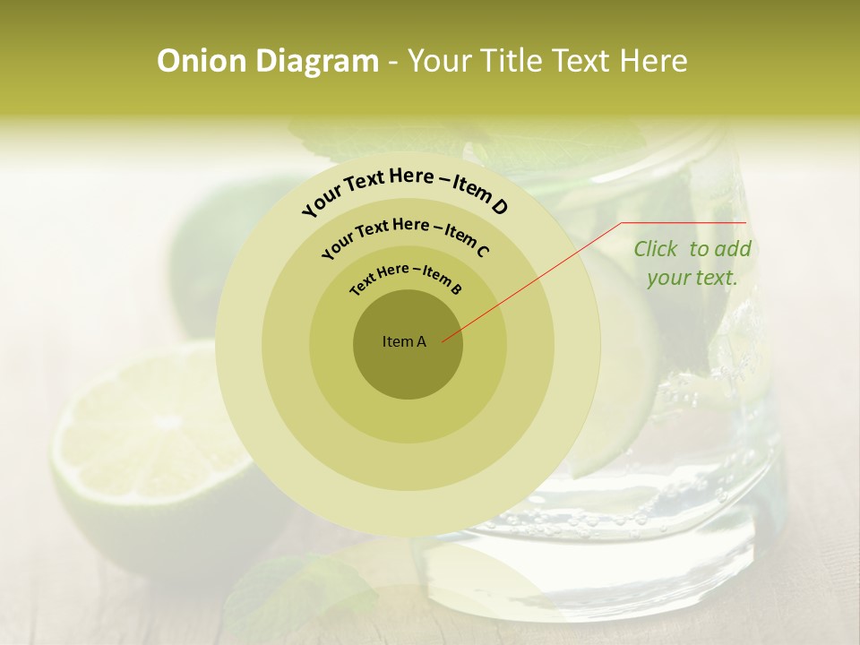 Green Soda Freshness PowerPoint Template