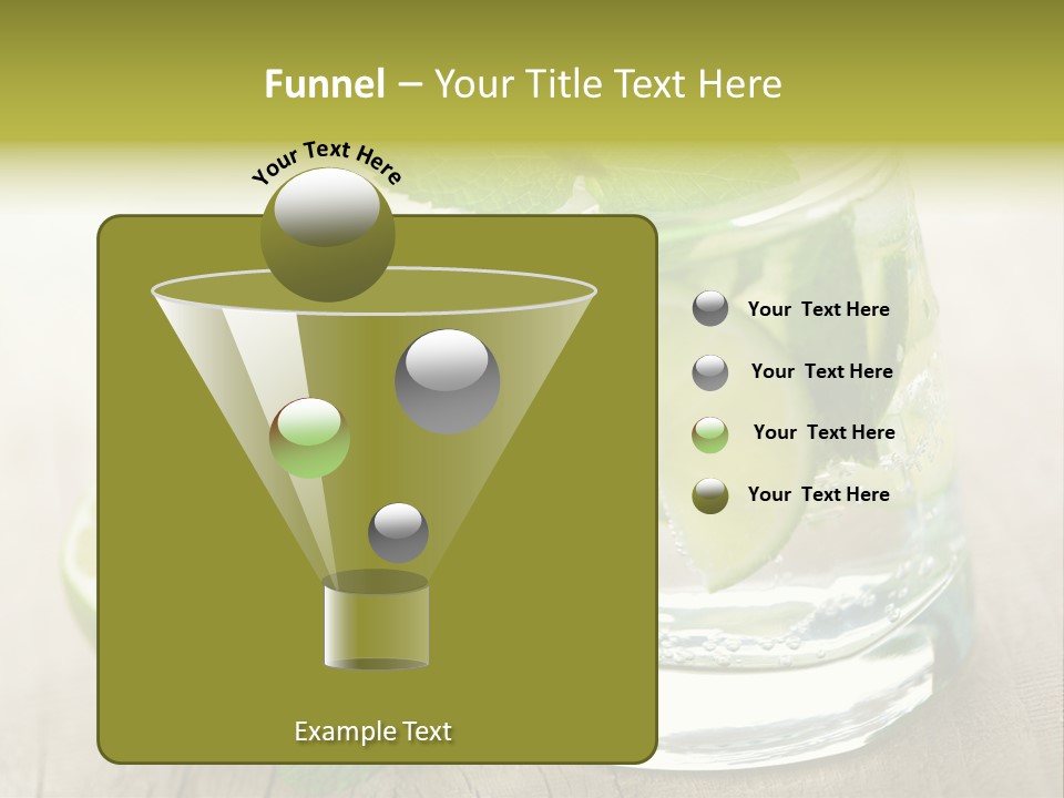 Green Soda Freshness PowerPoint Template