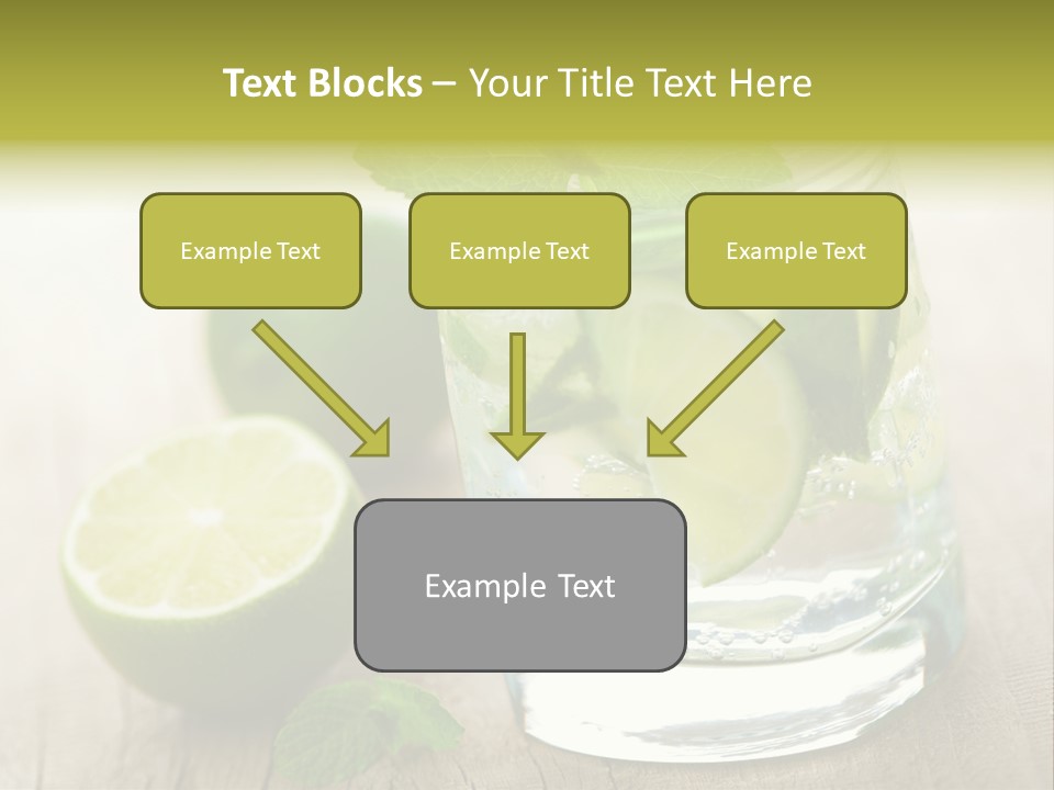 Green Soda Freshness PowerPoint Template