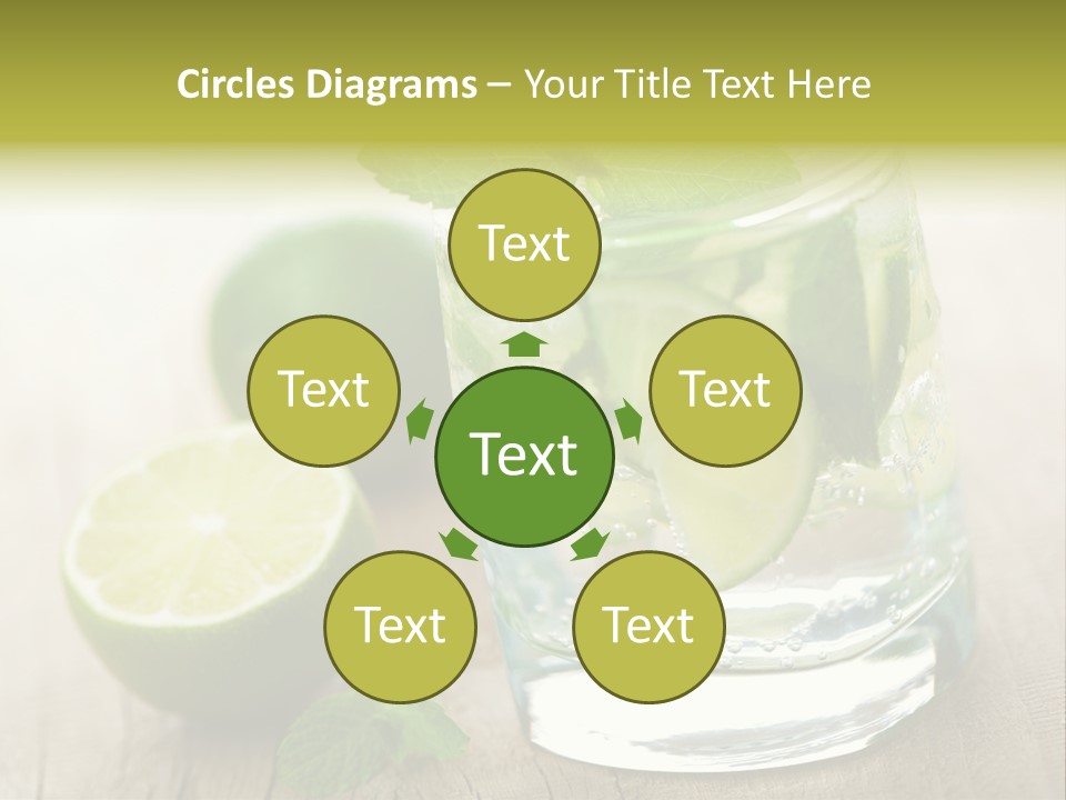 Green Soda Freshness PowerPoint Template