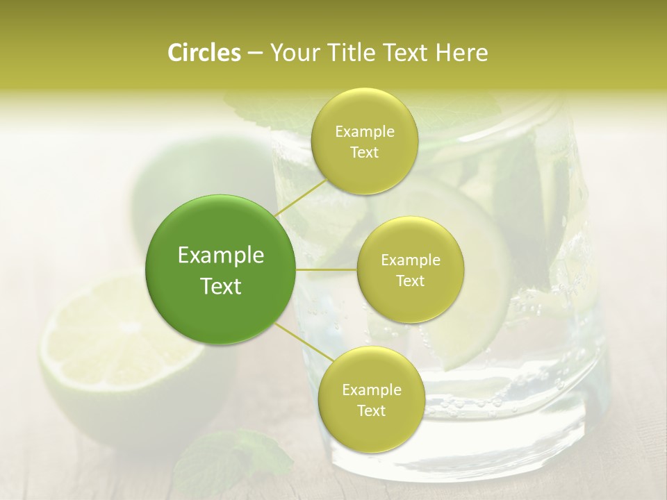 Green Soda Freshness PowerPoint Template