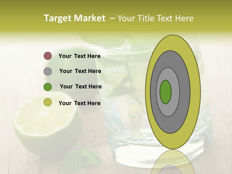 Green Soda Freshness PowerPoint Template