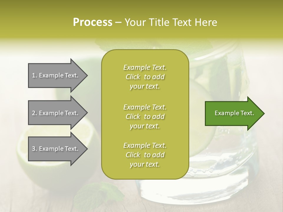 Green Soda Freshness PowerPoint Template