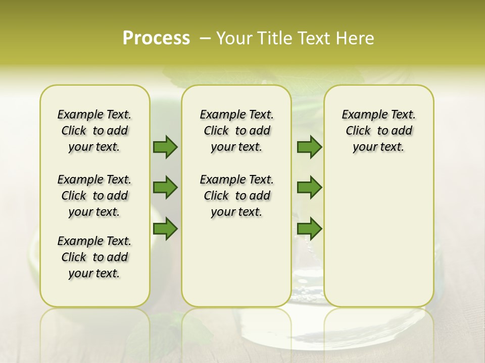 Green Soda Freshness PowerPoint Template