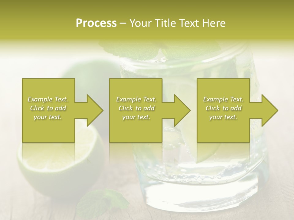 Green Soda Freshness PowerPoint Template