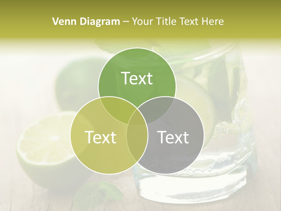 Green Soda Freshness PowerPoint Template