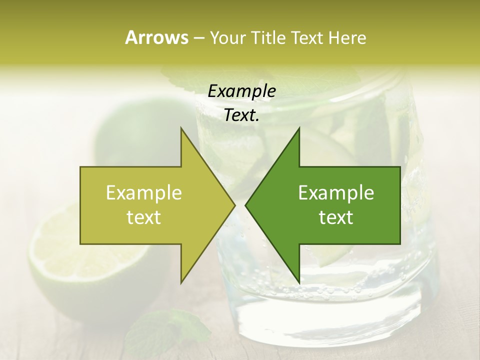 Green Soda Freshness PowerPoint Template