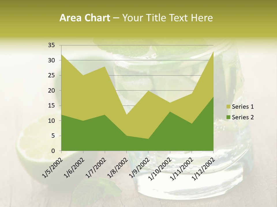 Green Soda Freshness PowerPoint Template