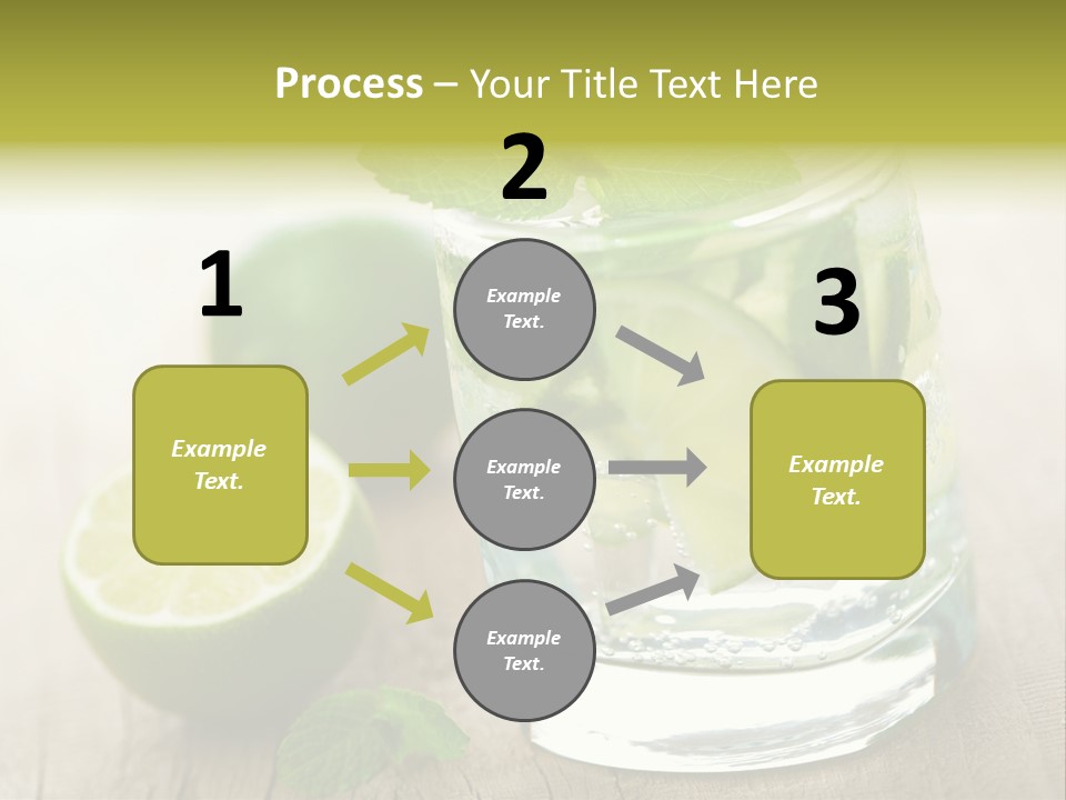 Green Soda Freshness PowerPoint Template