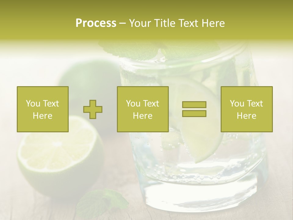 Green Soda Freshness PowerPoint Template