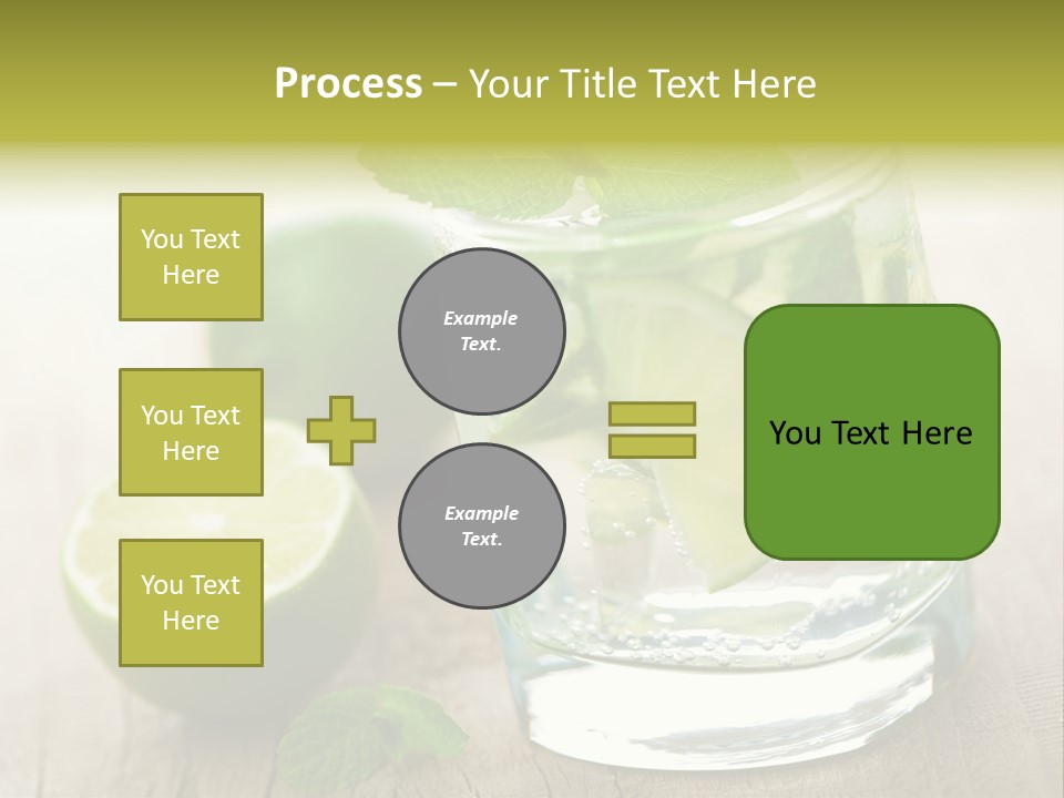 Green Soda Freshness PowerPoint Template
