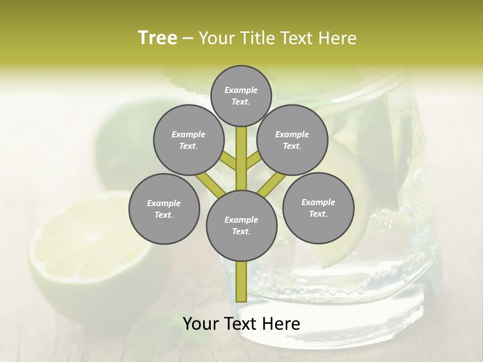 Green Soda Freshness PowerPoint Template