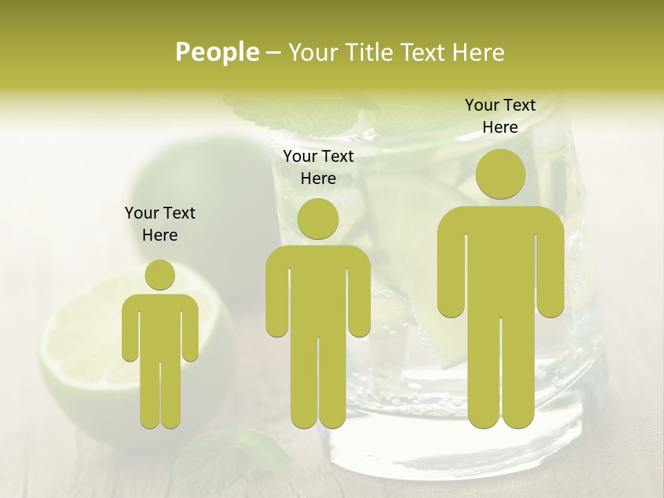 Green Soda Freshness PowerPoint Template