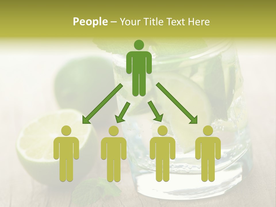 Green Soda Freshness PowerPoint Template