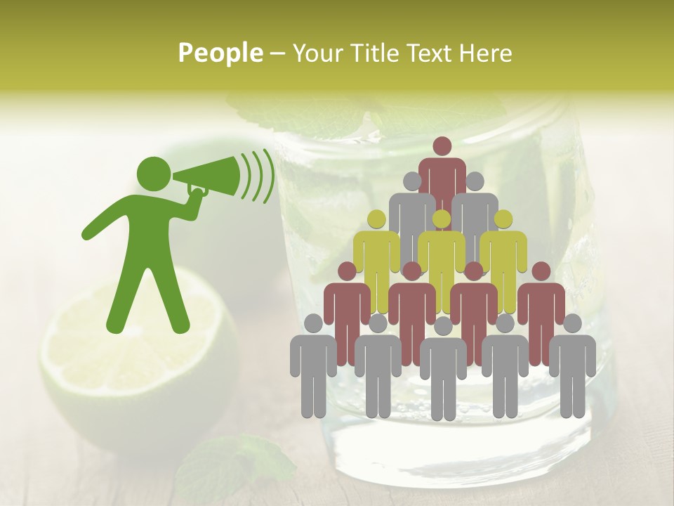 Green Soda Freshness PowerPoint Template