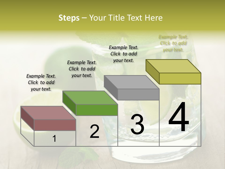 Green Soda Freshness PowerPoint Template