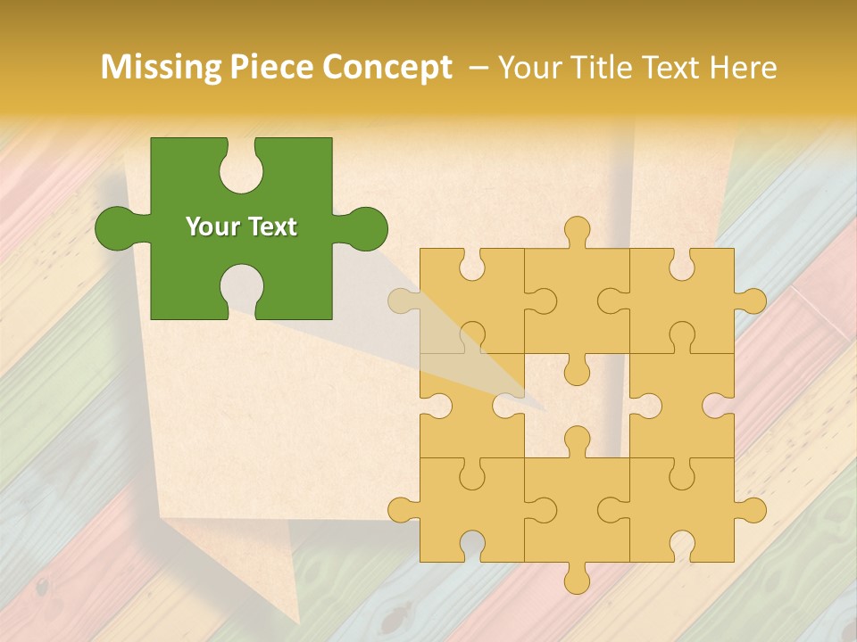 Happy Writing Board PowerPoint Template