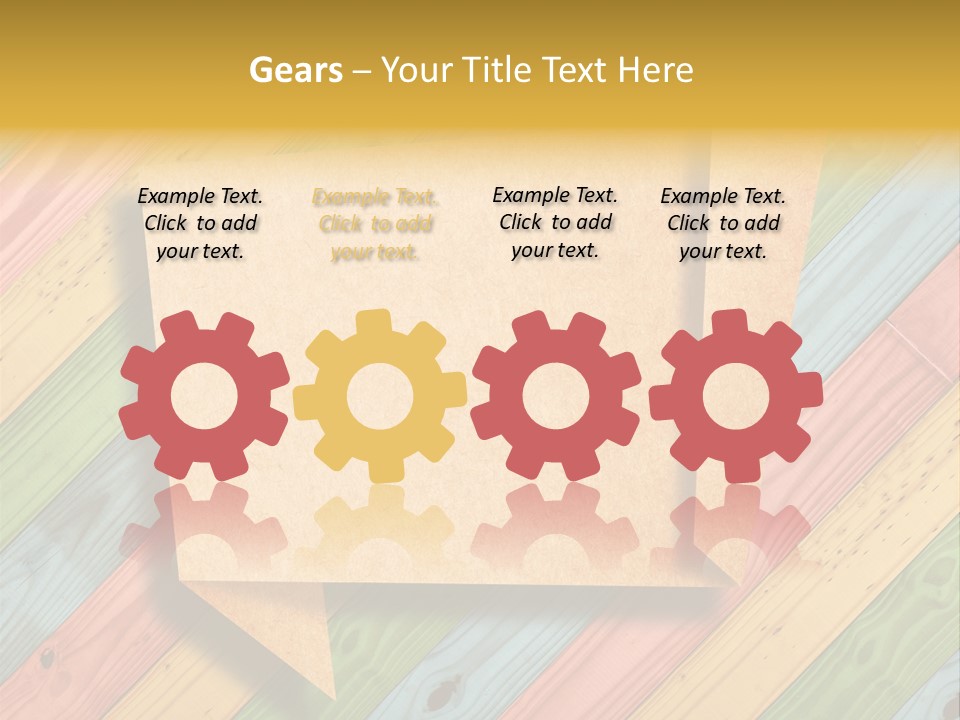 Happy Writing Board PowerPoint Template