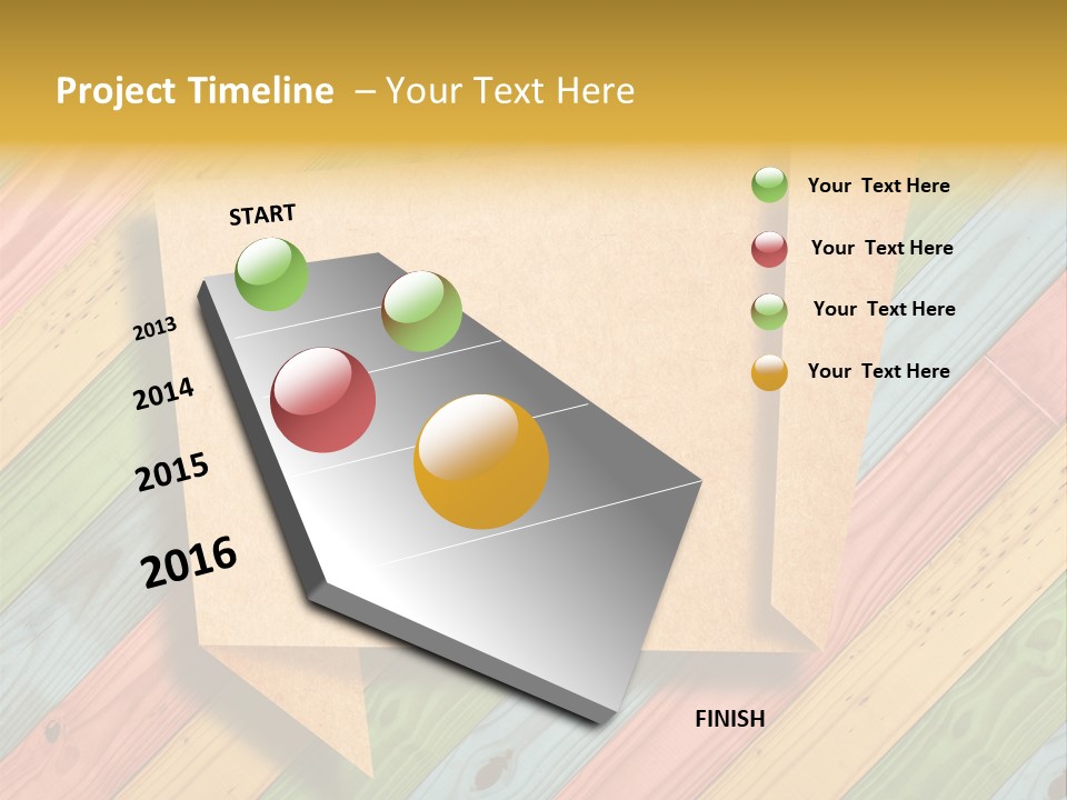 Happy Writing Board PowerPoint Template