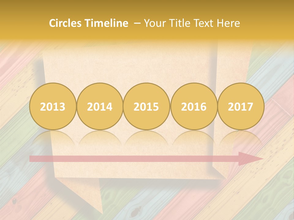 Happy Writing Board PowerPoint Template