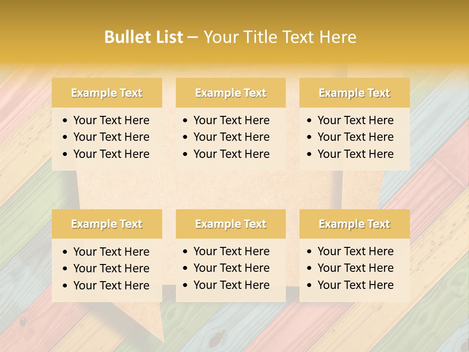 Happy Writing Board PowerPoint Template