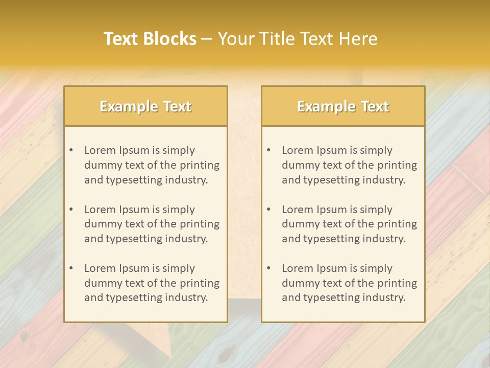 Happy Writing Board PowerPoint Template