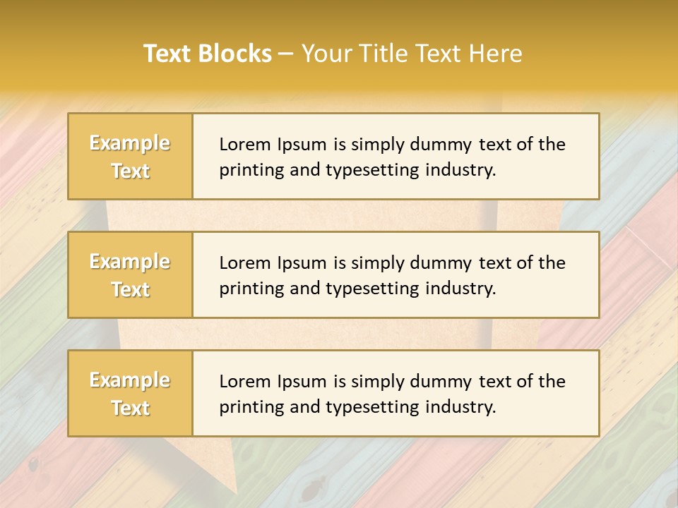 Happy Writing Board PowerPoint Template