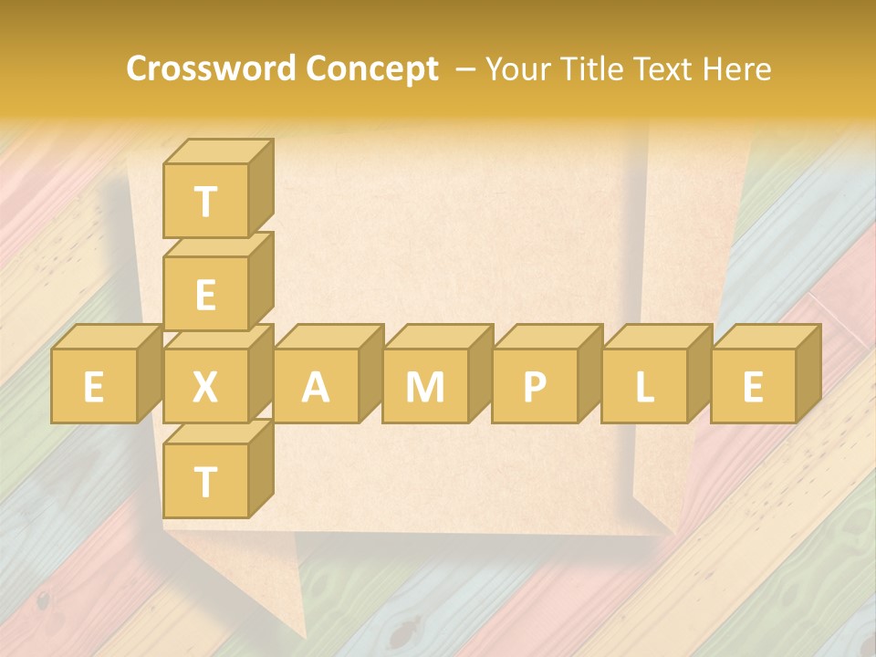 Happy Writing Board PowerPoint Template