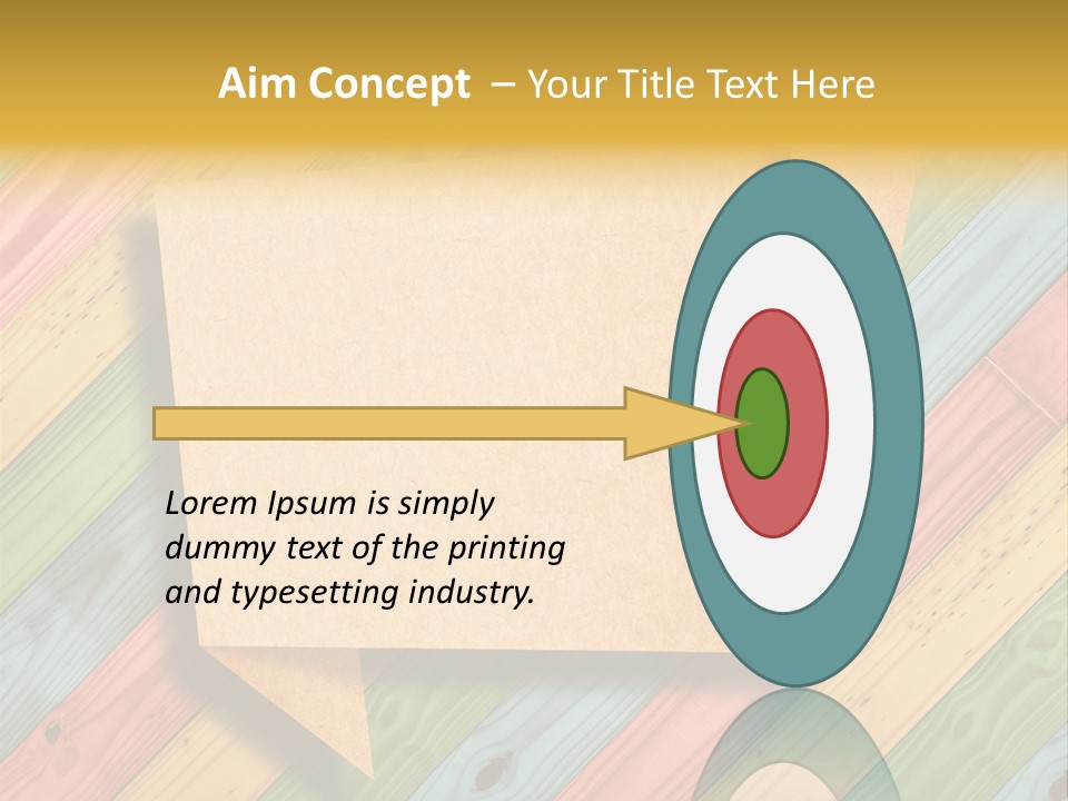 Happy Writing Board PowerPoint Template