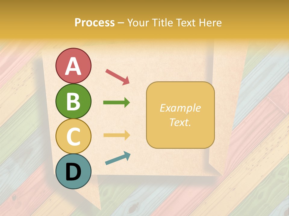 Happy Writing Board PowerPoint Template