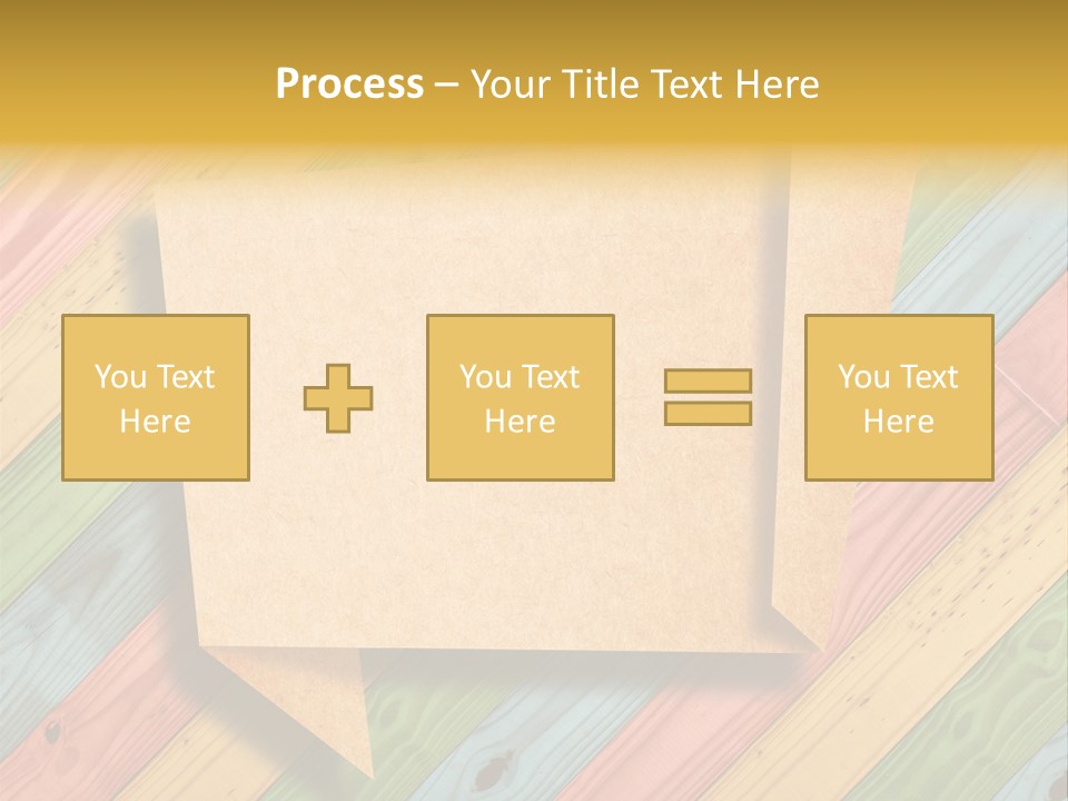 Happy Writing Board PowerPoint Template