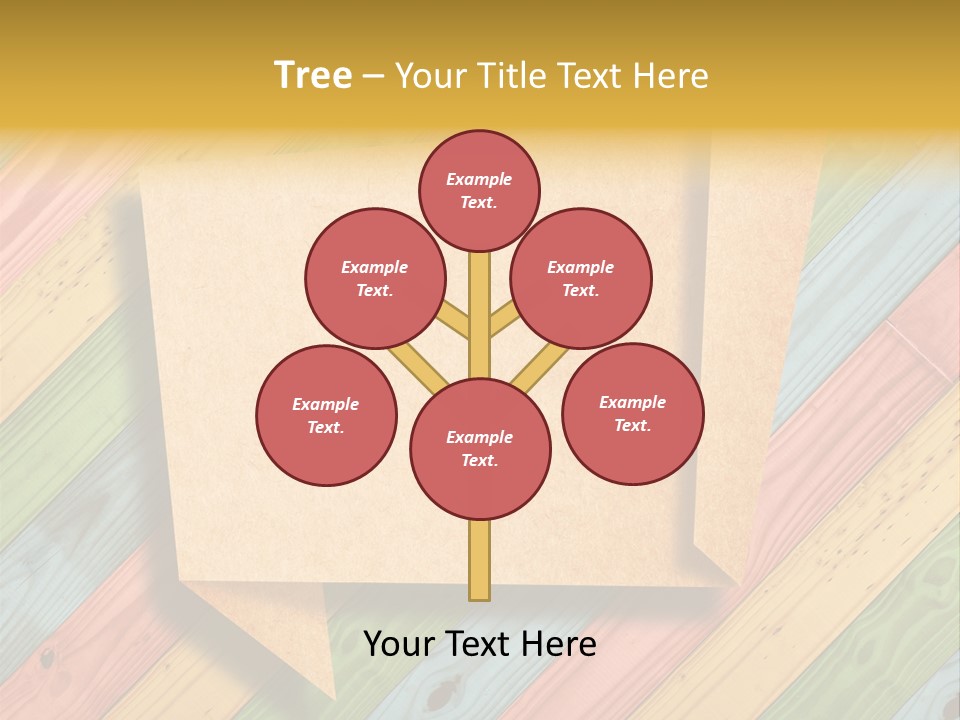 Happy Writing Board PowerPoint Template
