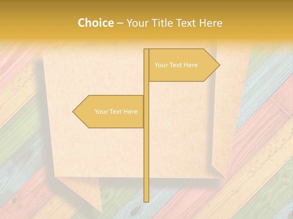 Happy Writing Board PowerPoint Template