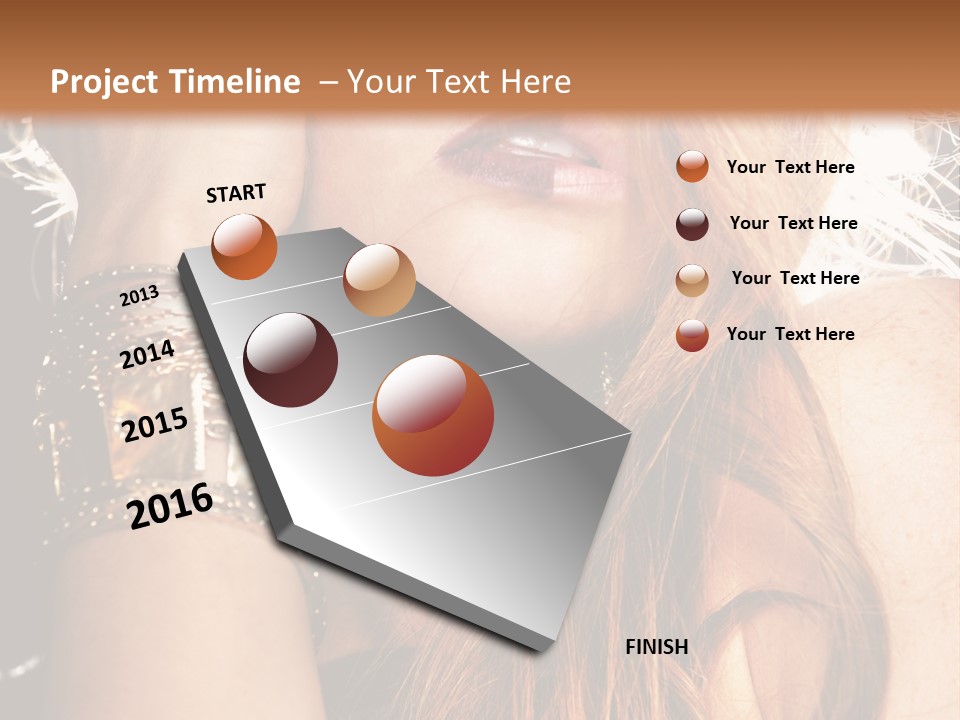 Color Elegance Long PowerPoint Template