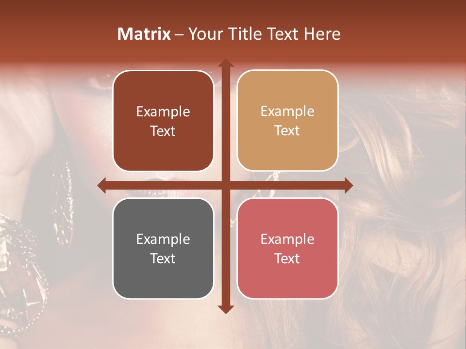 Shine Hair Attractive PowerPoint Template