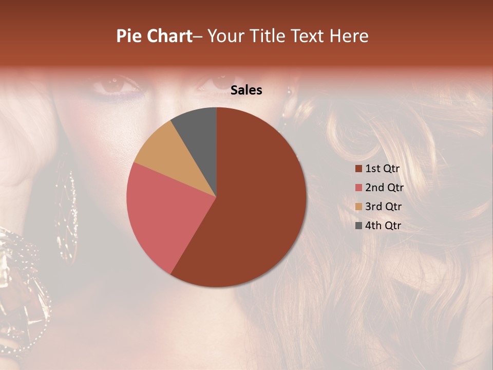 Shine Hair Attractive PowerPoint Template