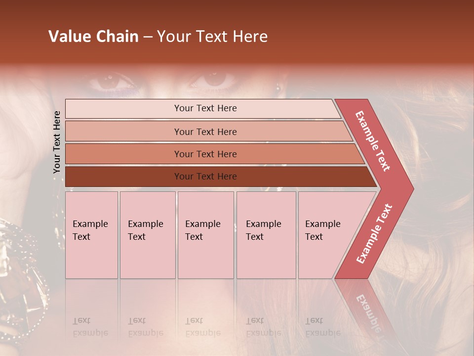 Shine Hair Attractive PowerPoint Template