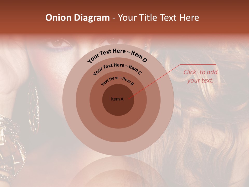 Shine Hair Attractive PowerPoint Template