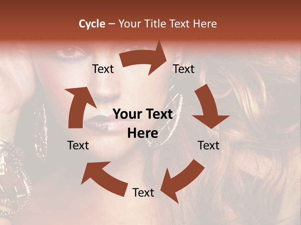 Shine Hair Attractive PowerPoint Template