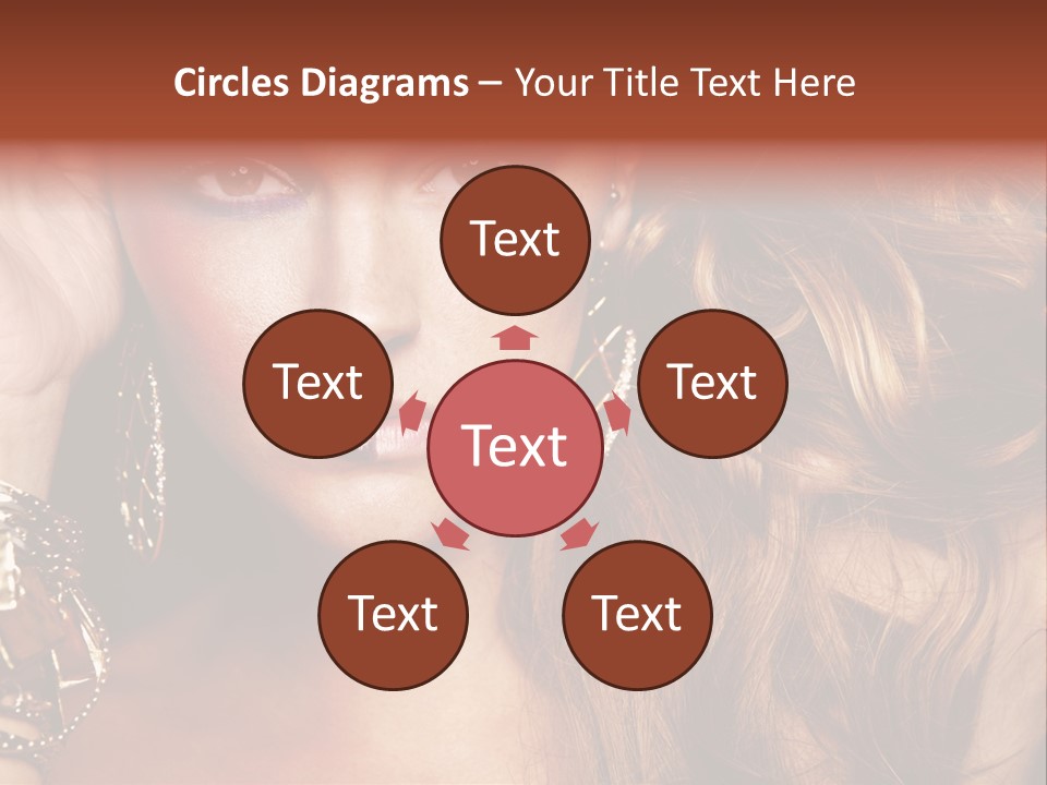 Shine Hair Attractive PowerPoint Template