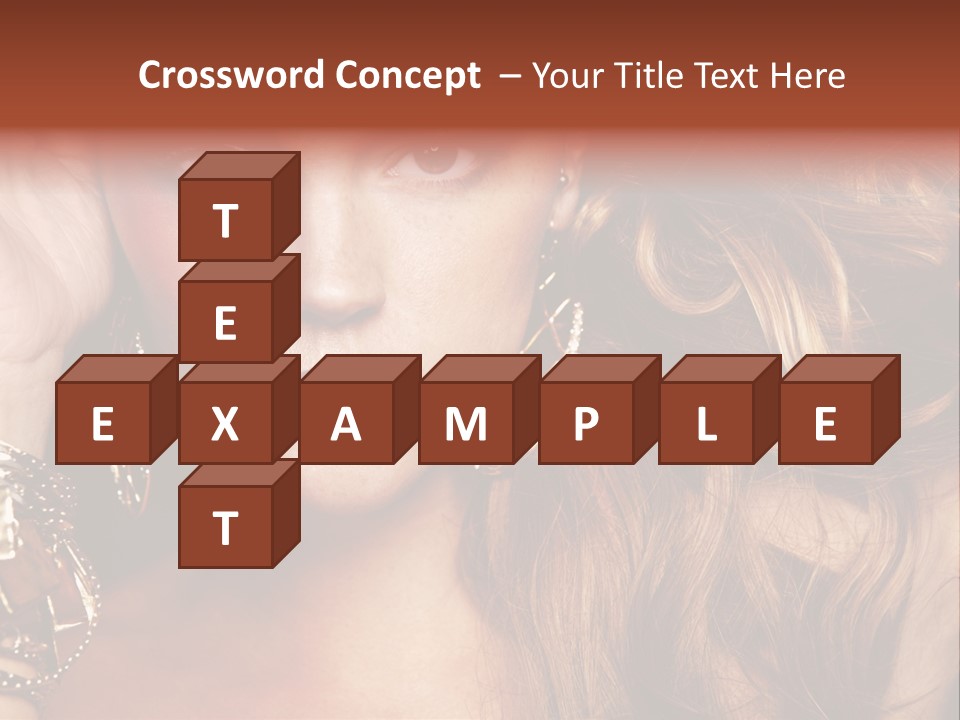 Shine Hair Attractive PowerPoint Template