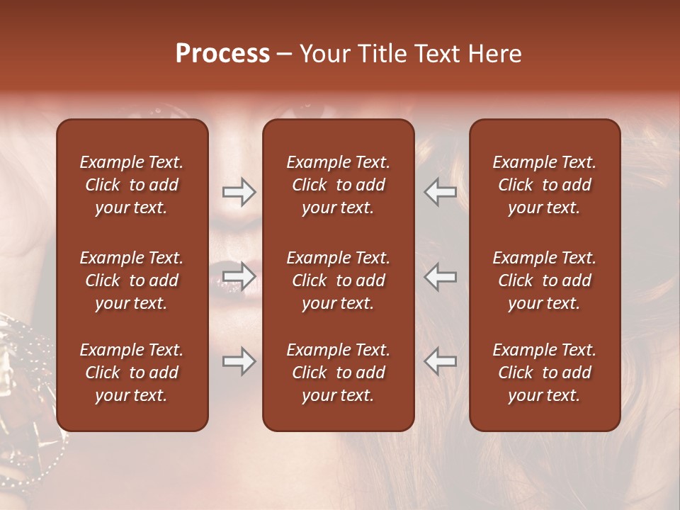Shine Hair Attractive PowerPoint Template