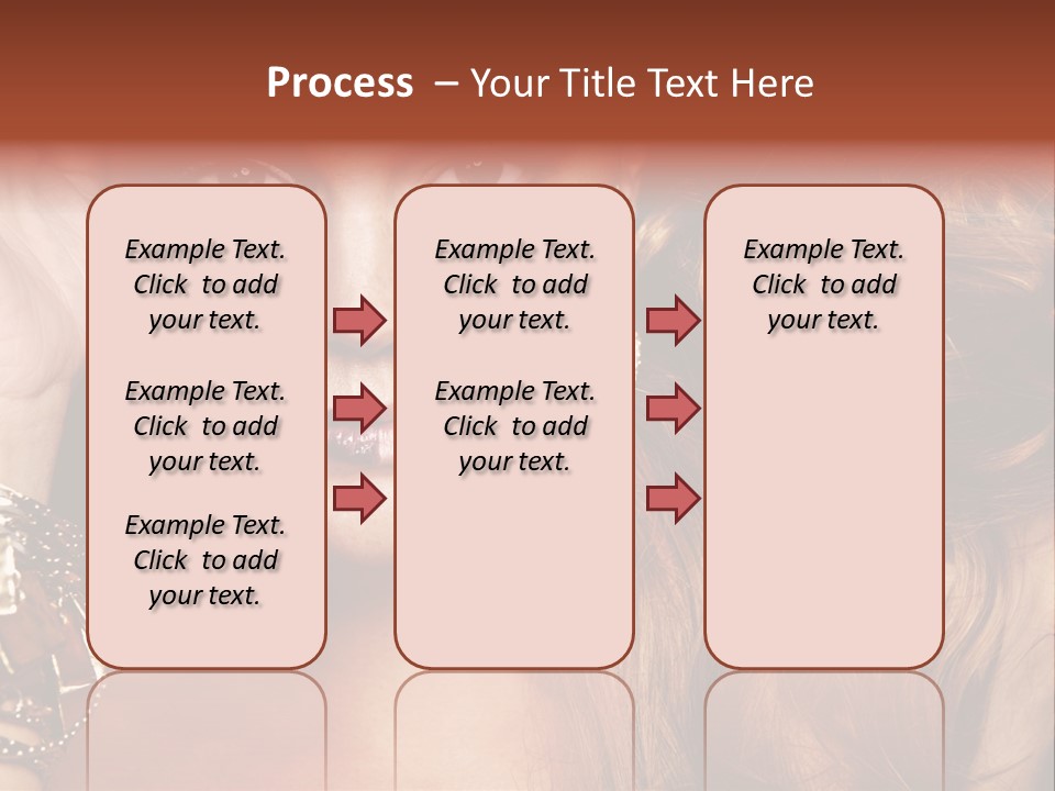 Shine Hair Attractive PowerPoint Template