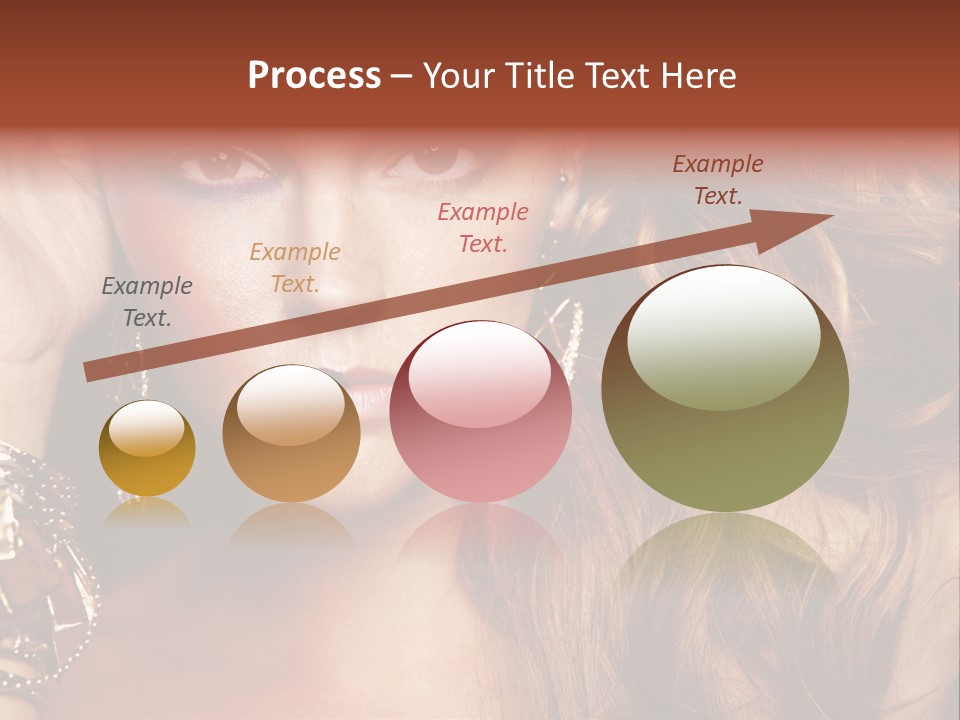 Shine Hair Attractive PowerPoint Template