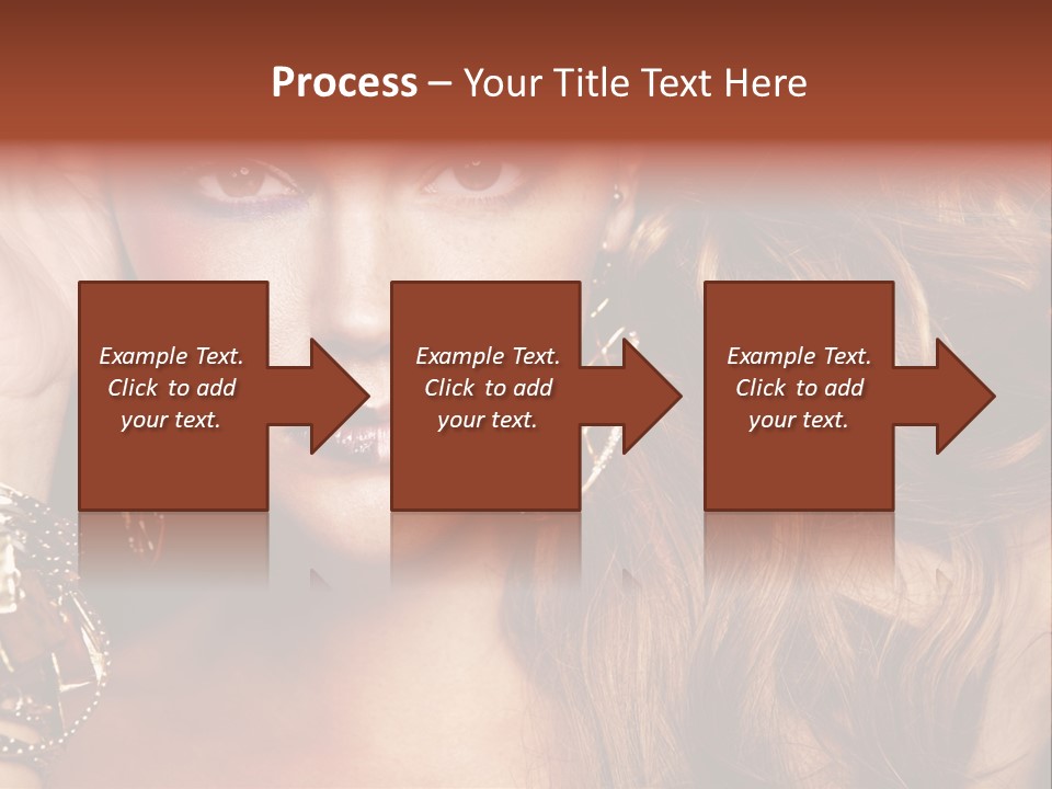 Shine Hair Attractive PowerPoint Template
