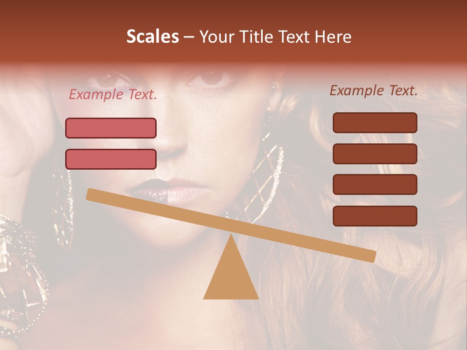 Shine Hair Attractive PowerPoint Template