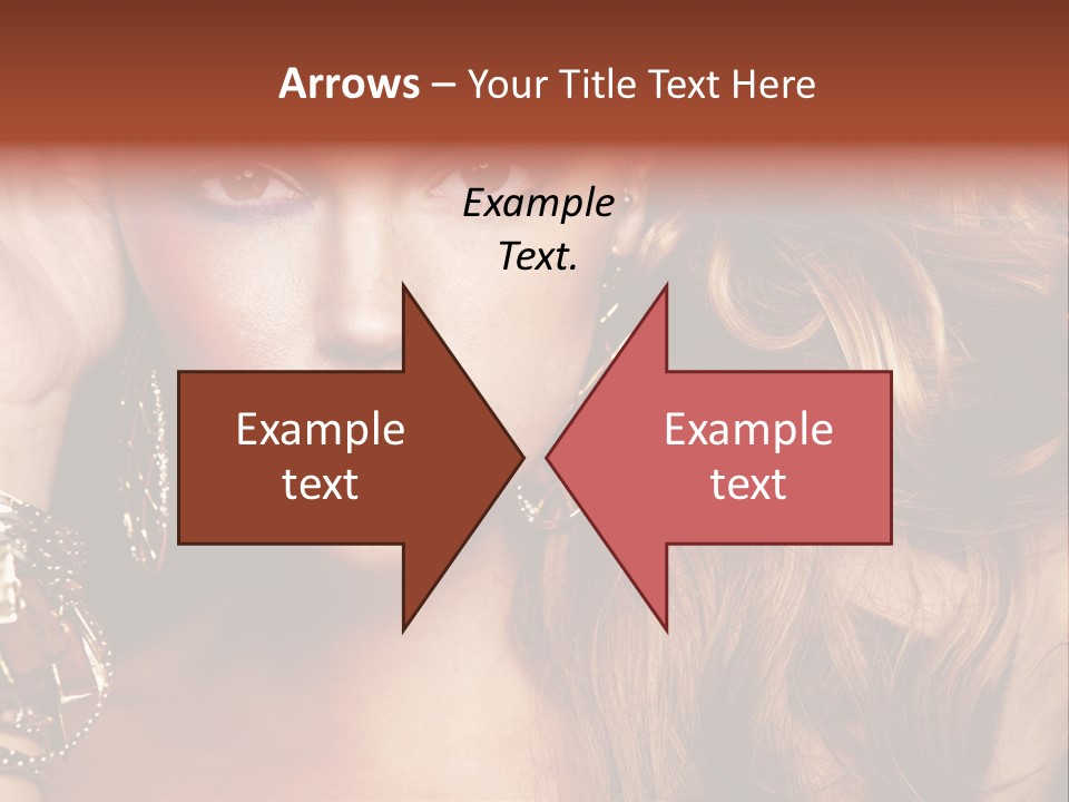 Shine Hair Attractive PowerPoint Template