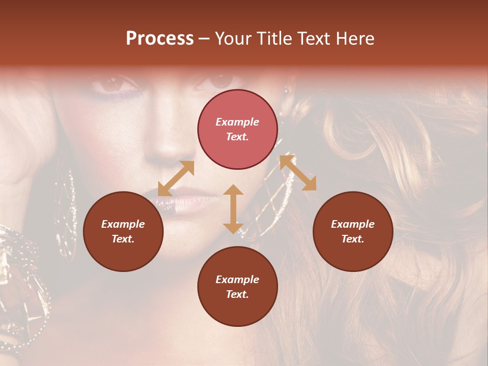 Shine Hair Attractive PowerPoint Template